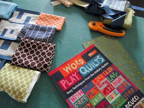 working from Word Play Quilts