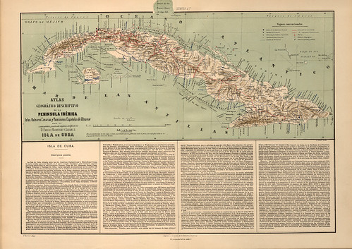 017-Isla de Cuba-Atlas geográfico descriptivo de la Península Ibérica-Emilio Valverde-1880