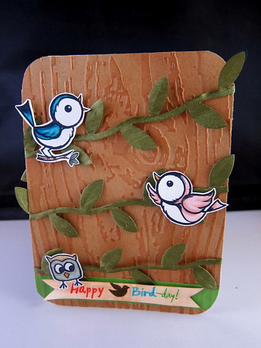 Happy Bird-day card