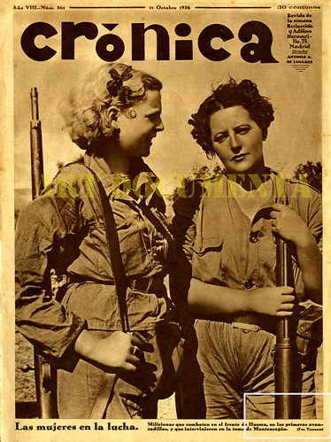 Revista «Crónica», núm. 361,  11 de octubre de 1936, foto Agustí Centelles i Ossó. by Octavi Centelles