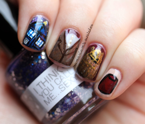 Doctor Who Nails (5)