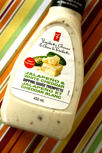 President's Choice Jalapeno & White Cheddar Dipping Sauce