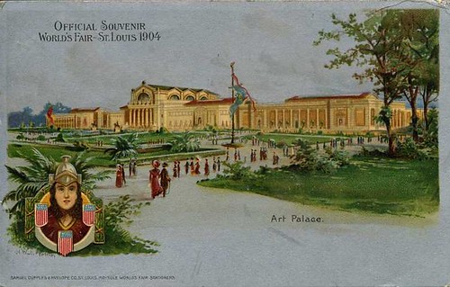 1904 Art Palace official post card