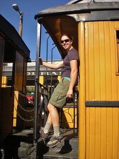 Clare Riding the Rails