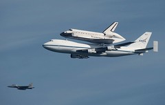 The Endeavour over San Francisco 21Sept2012