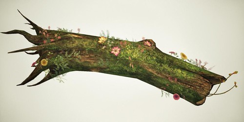 Fallen Tree (Flowers)