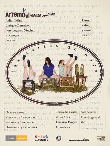 Arte Móvil-Danza Clan presnta "Las Cartas de Nora"