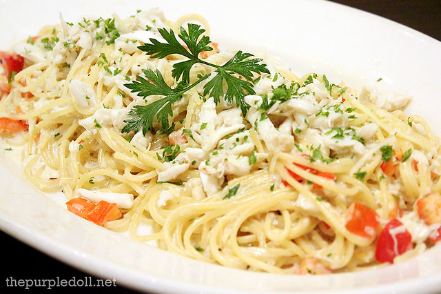 Creamy Crab Spaghetti P425