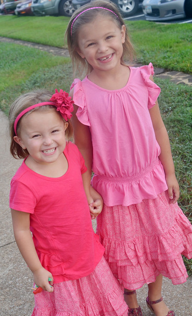 sass and aves in pink