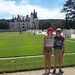 the twins at Chenonceau
