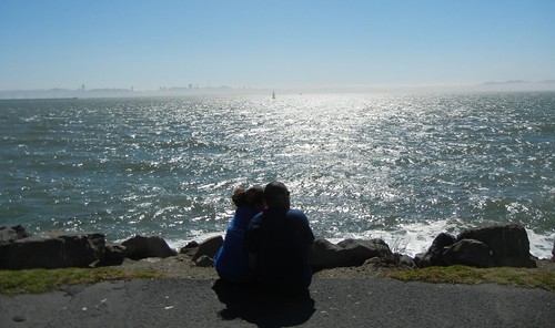 couple at Berkeley Marina
