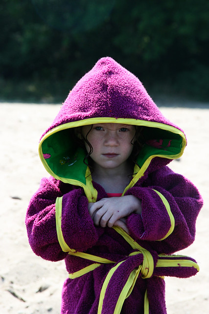 Beach Robes I made for the kids