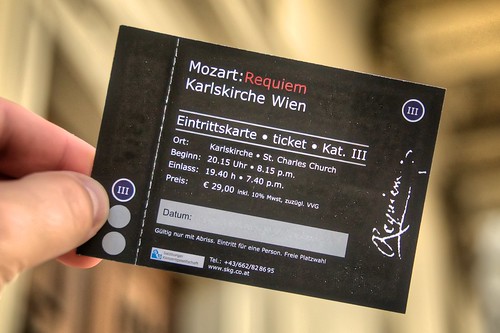 Mozart: Requiem Ticket