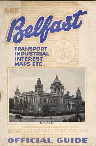 Belfast Corporation Transport Department - Official Guide, 1951/52 by mikeyashworth