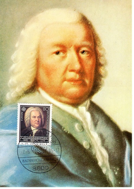 Bach gemalt von Gottlieb Friedrich Bach um 1736-37 .