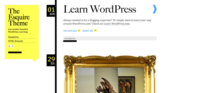 Theme WordPress mang phong cách Tumblr