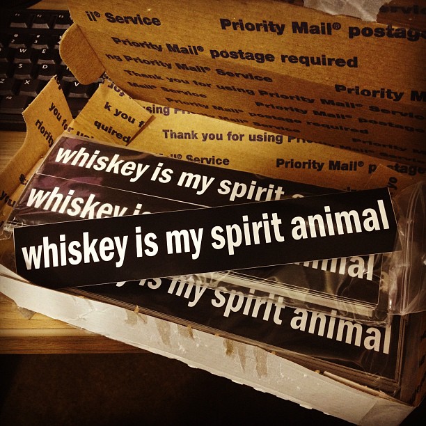 Whiskey is my Spirit Animal