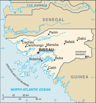 Guinea-Bissau-map