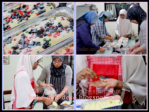 Baking Class: Mini Pack Cakes ~ 30 September 2012