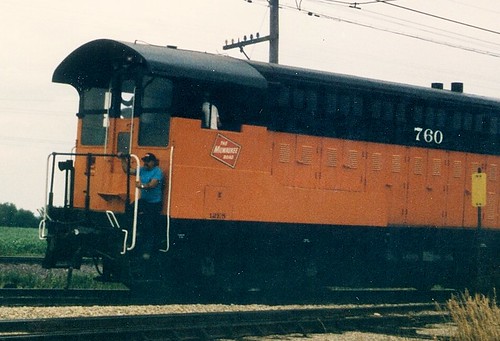 The Illinois Railway Museum.  Union Illinois.  July 1988. by Eddie from Chicago