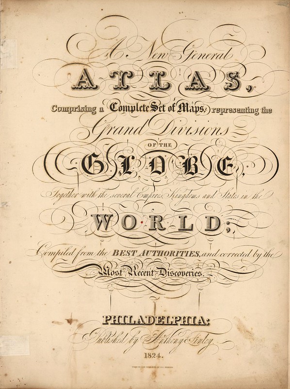 A New General Atlas comprising a complete set of maps representing the grand divisions of the globe 1824