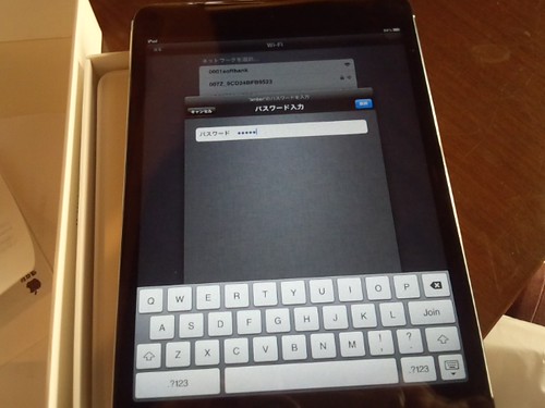 iPad mini　設定