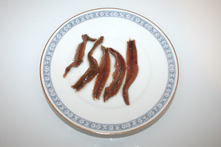 03 - Zutat Sardellenfilets / Ingredient anchovies