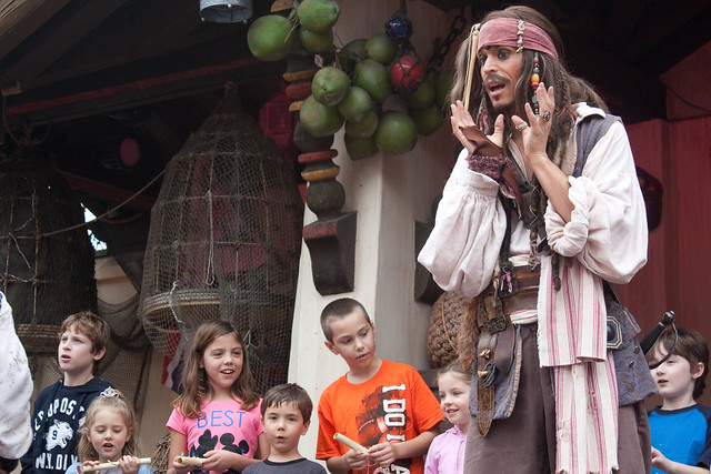 Magic Kingdom Captain Jack Sparrow