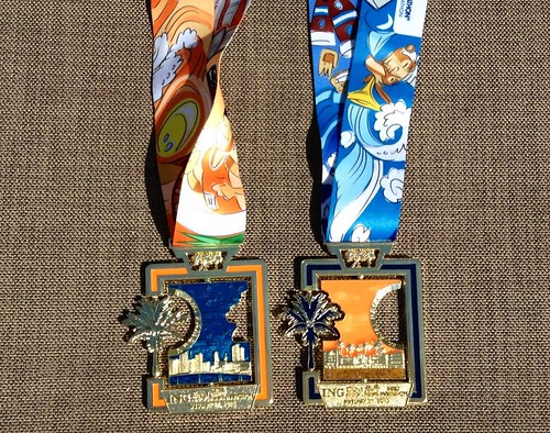 Medallas Maraton de Miami 2013