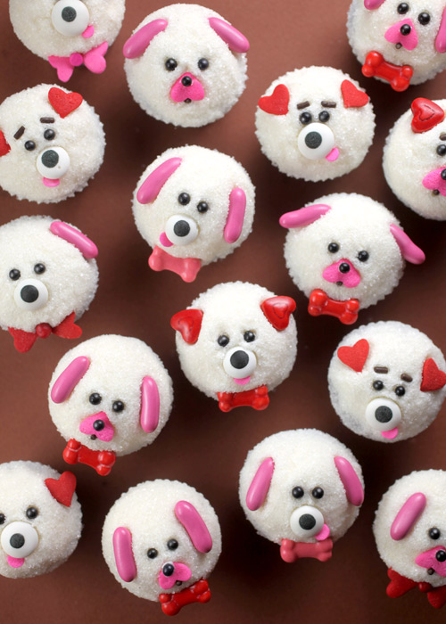 Puppy Love Mini Cupcakes