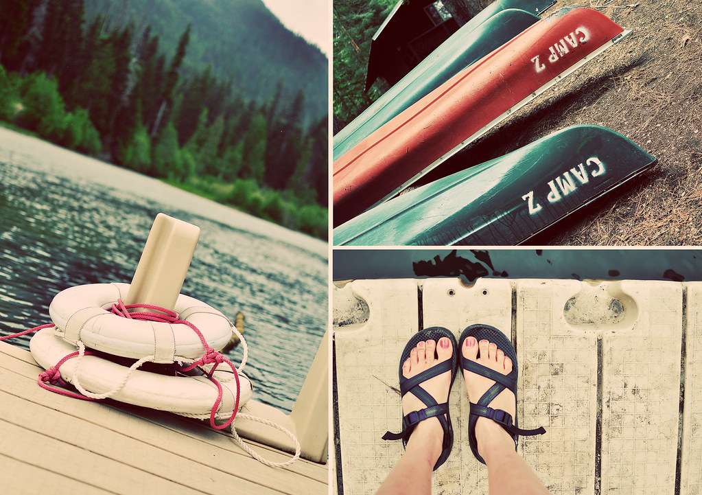 Summer Kayaking Triptych