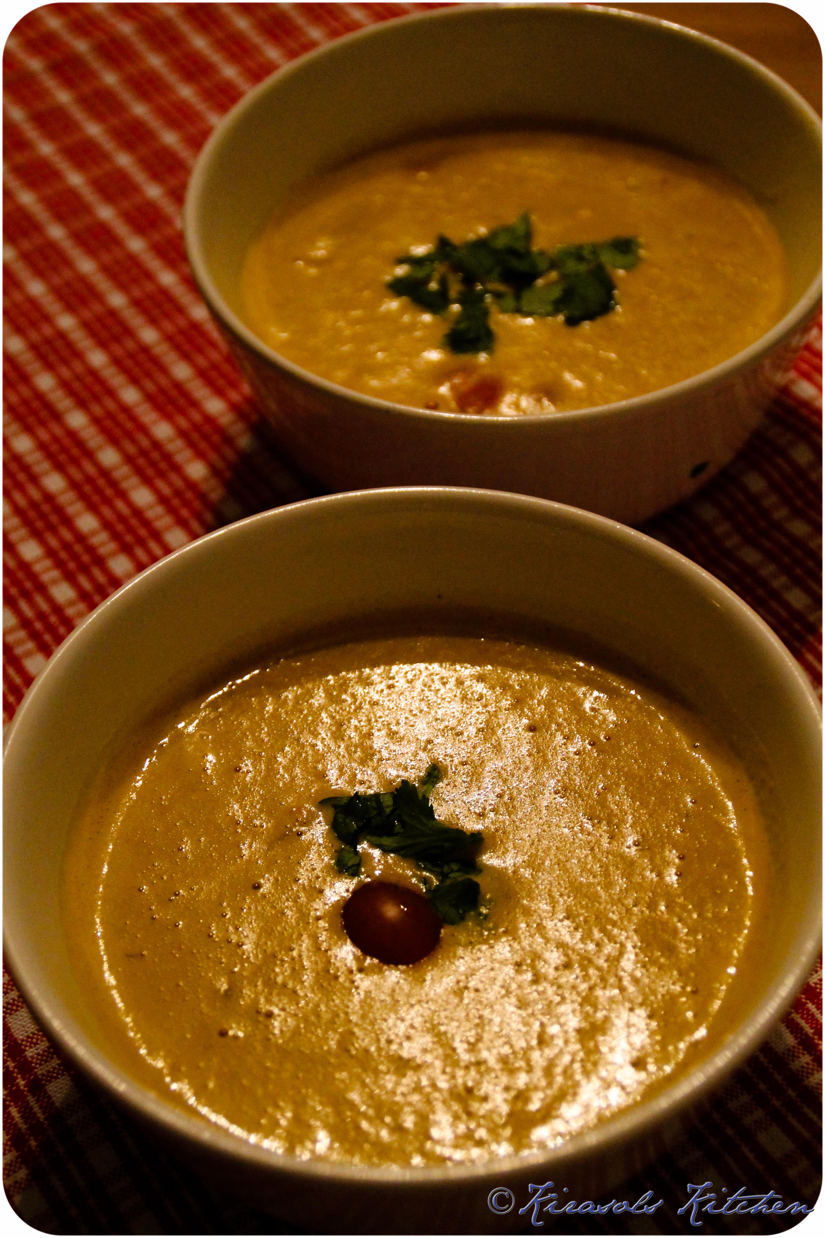 Rote Linsen Curry Ingwer Suppe — Rezepte Suchen