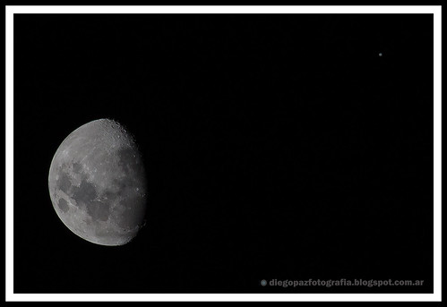Luna y Júpiter by diegol72