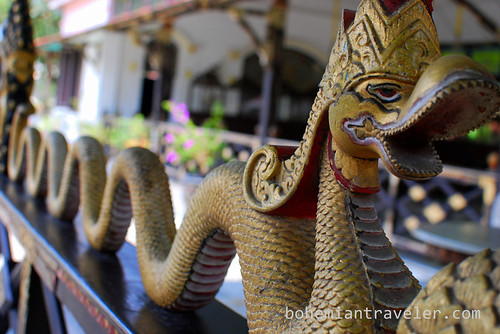 dragon at Yogyakarta Kraton Sultans Palace Indonesia