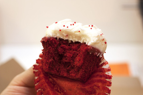 red velvet cupcake @ buttercup