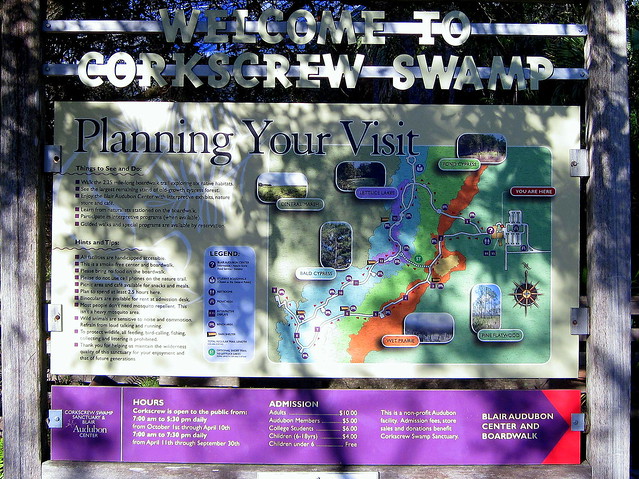 Corkscrew Swamp sign2 20120131