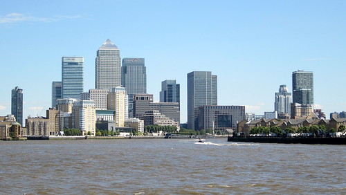Canary Wharf from Shadwell