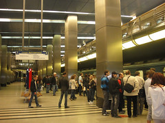 Station de métro à Moscow City