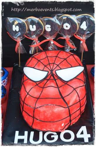 Candy bar 2. Kit de fiesta spiderman. Merbo events
