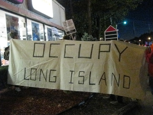 Occupy Long Island: Hofstra Debate protest