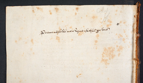 Ownership inscriptions in Pius II, Pont. Max.: Epistolae familiares