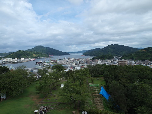 宇和島城からの眺め