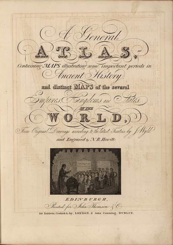 A General Atlas, Containing Maps illustrating some important periods in Ancient History 1824