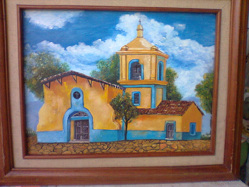Iglesia - Pintura al Oleo