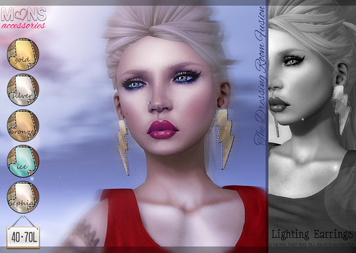 MONS / Lighting Earrings (fatpack) TDRFusion by Ekilem Melodie - MONS
