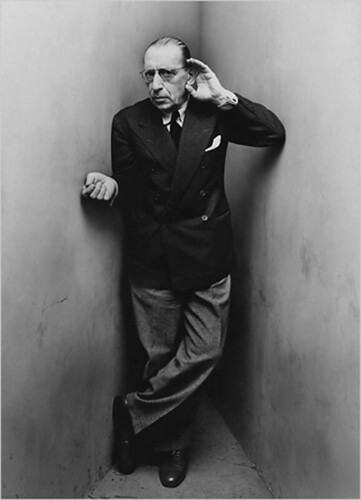 Penn, Irving (1917-2009) - 1948 Igor Stravinsky by RasMarley