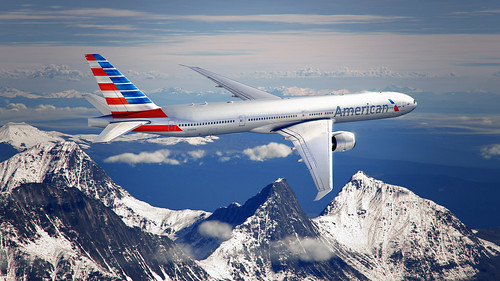 New American Airlines livery