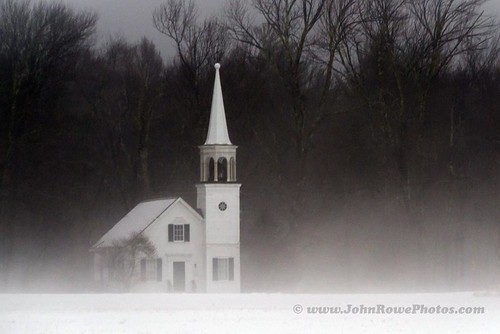 Wonalancet, NH Church by John I Rowe