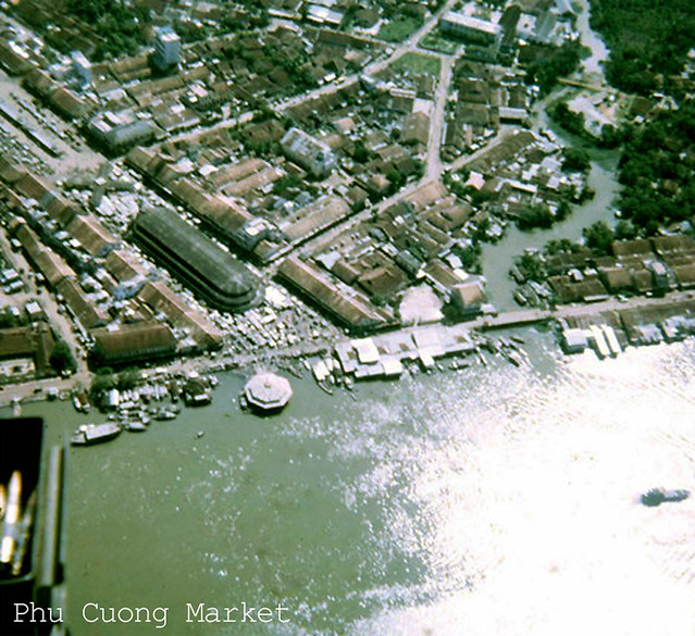 Không ảnh chợ Thủ Dầu Một trước 1975
