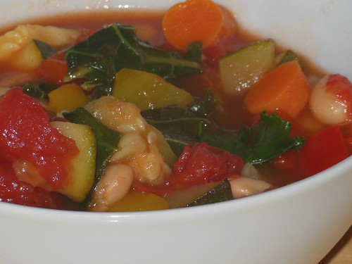 Vegetable bean soup